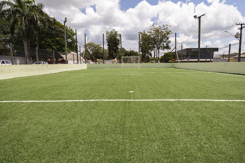 Prefeitura de Foz constrói novas praças de Esporte e Lazer no bairro Morumbi