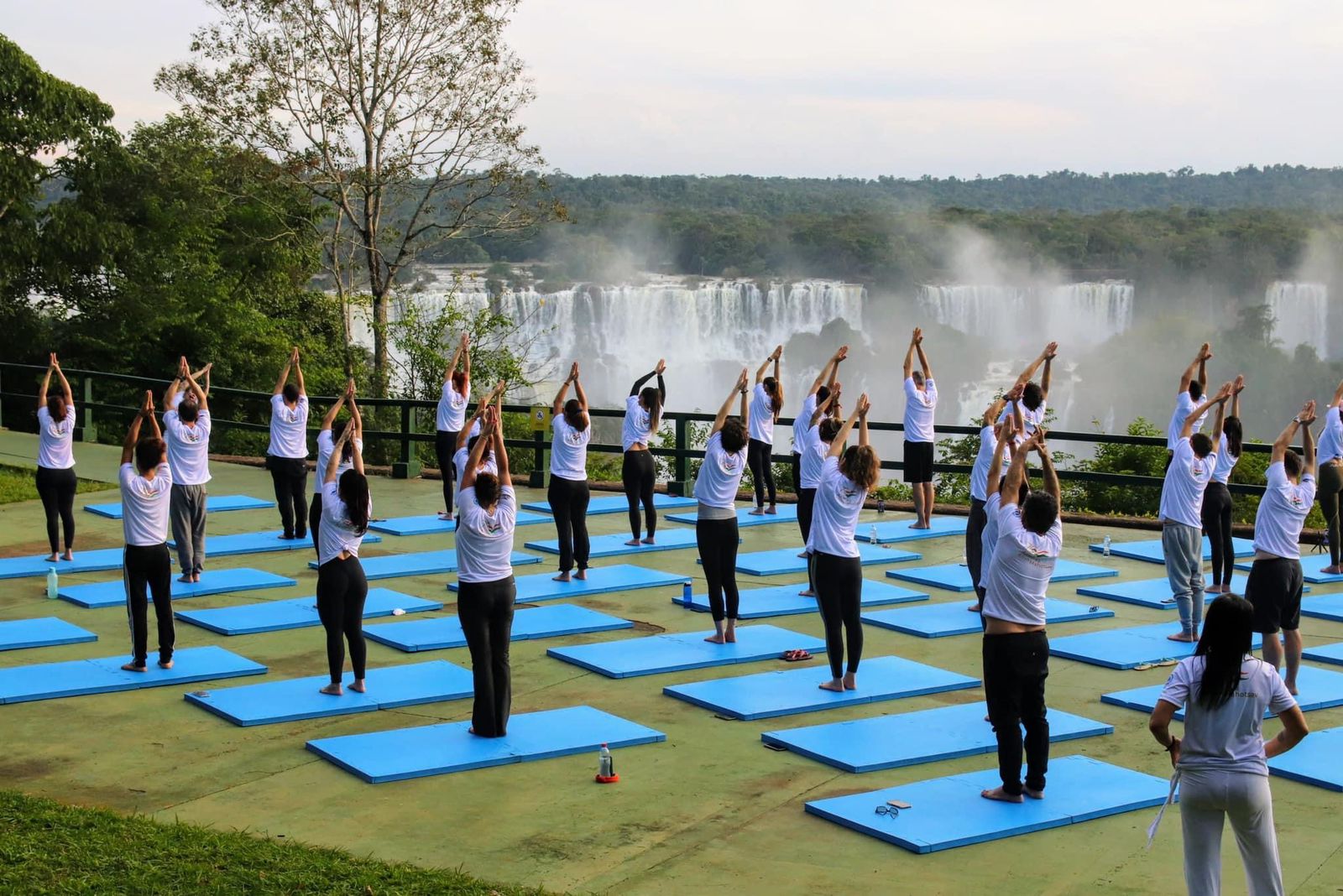 Yoga Day será comemorado na próxima quarta-feira (21) em Foz do Iguaçu