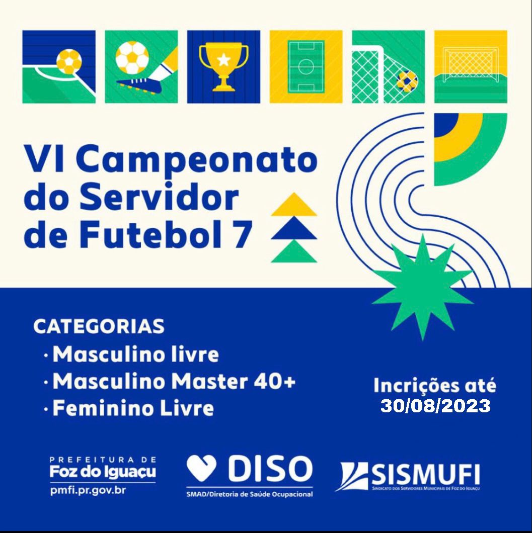 Definidas novas datas para as finais do Municipal de Futebol Sete e o  Torneio de Futevôlei de Areia - Município de São Miguel do Iguaçu - PR